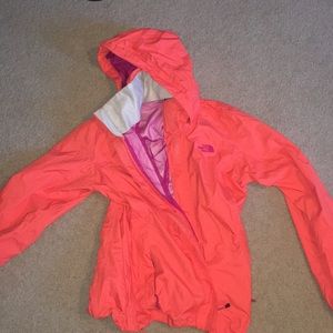 North Face rain jacket